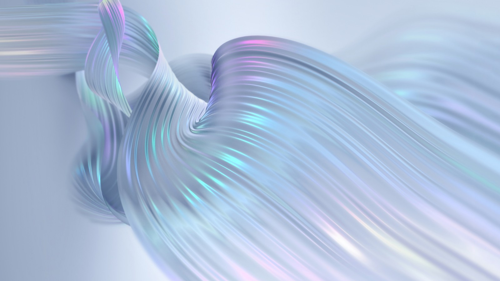 A close up of a white and blue abstract background with a curved wave (abstract, wave, digital art)