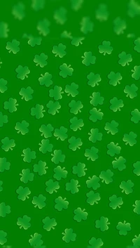 Vibrant Green Shamrocks for St. Patrick's Day Celebration