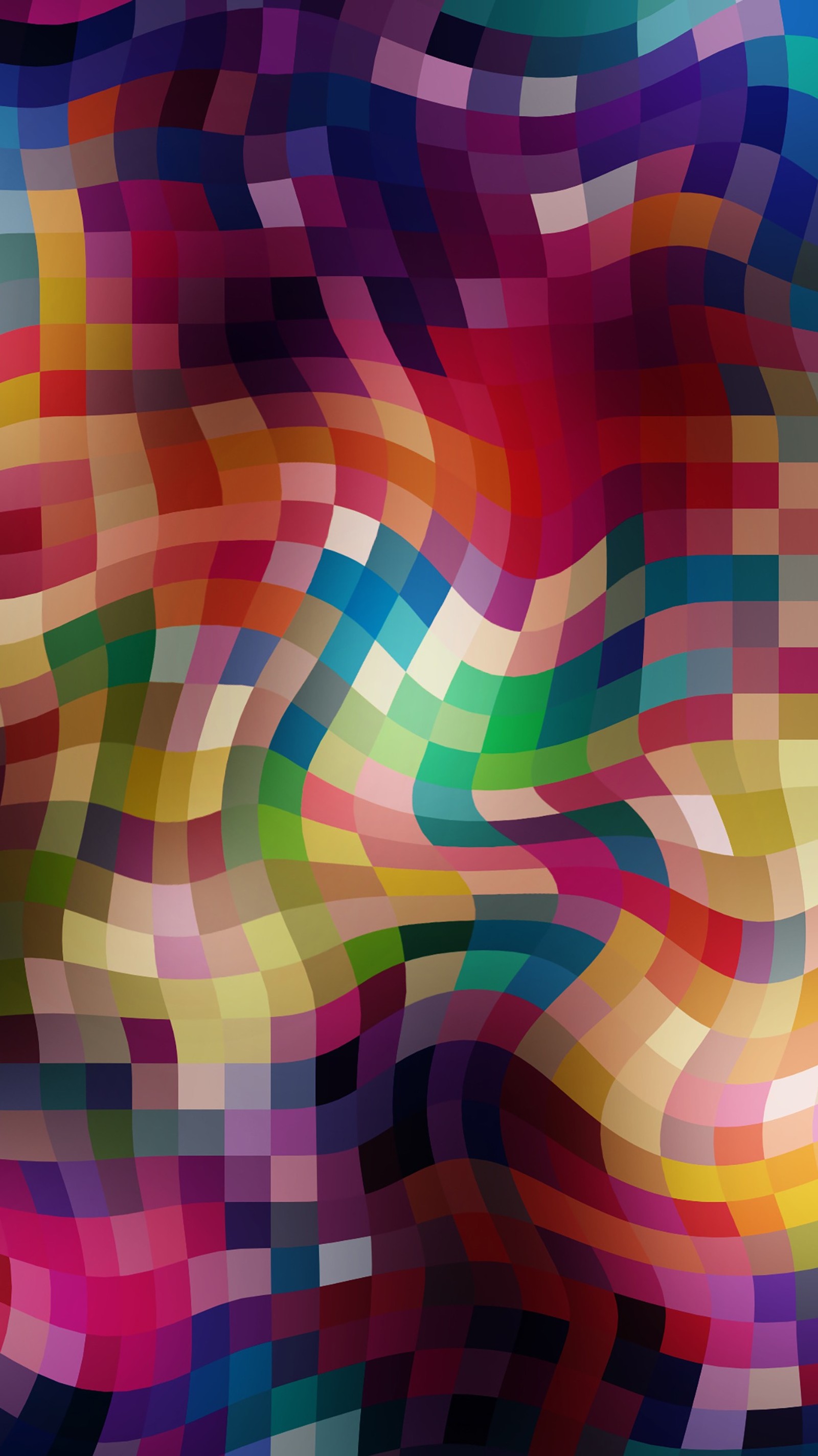 A close up of a colorful abstract background with a wavy design (design, twisted)