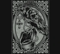 bible, black, crow, darkness, design wallpaper