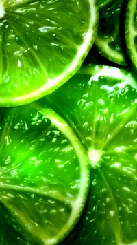 bright, green, limes wallpaper