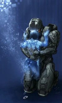 cortana, halo, master chief