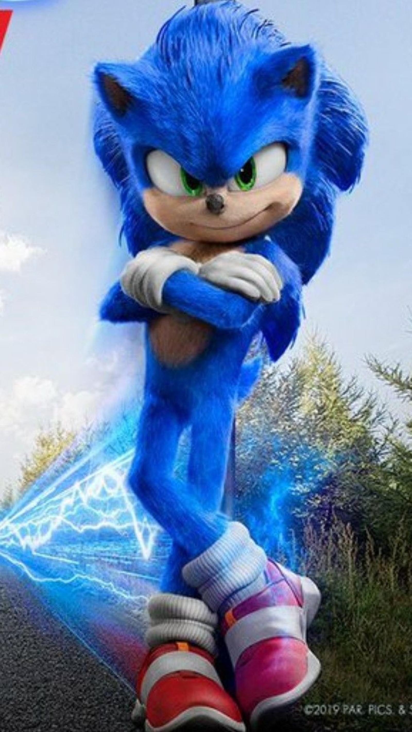 Скачать обои соник ёжик, sonic the hedgehog, sonic the movie