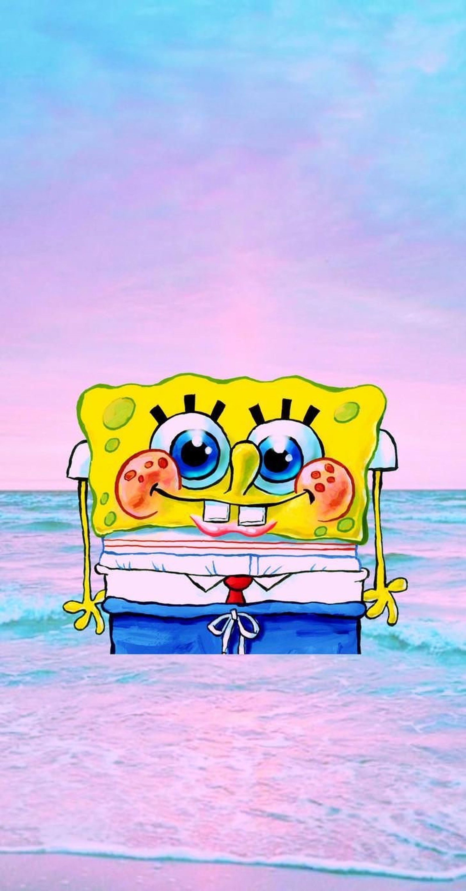 Скачать обои губка боб, spongebob, мультфильм