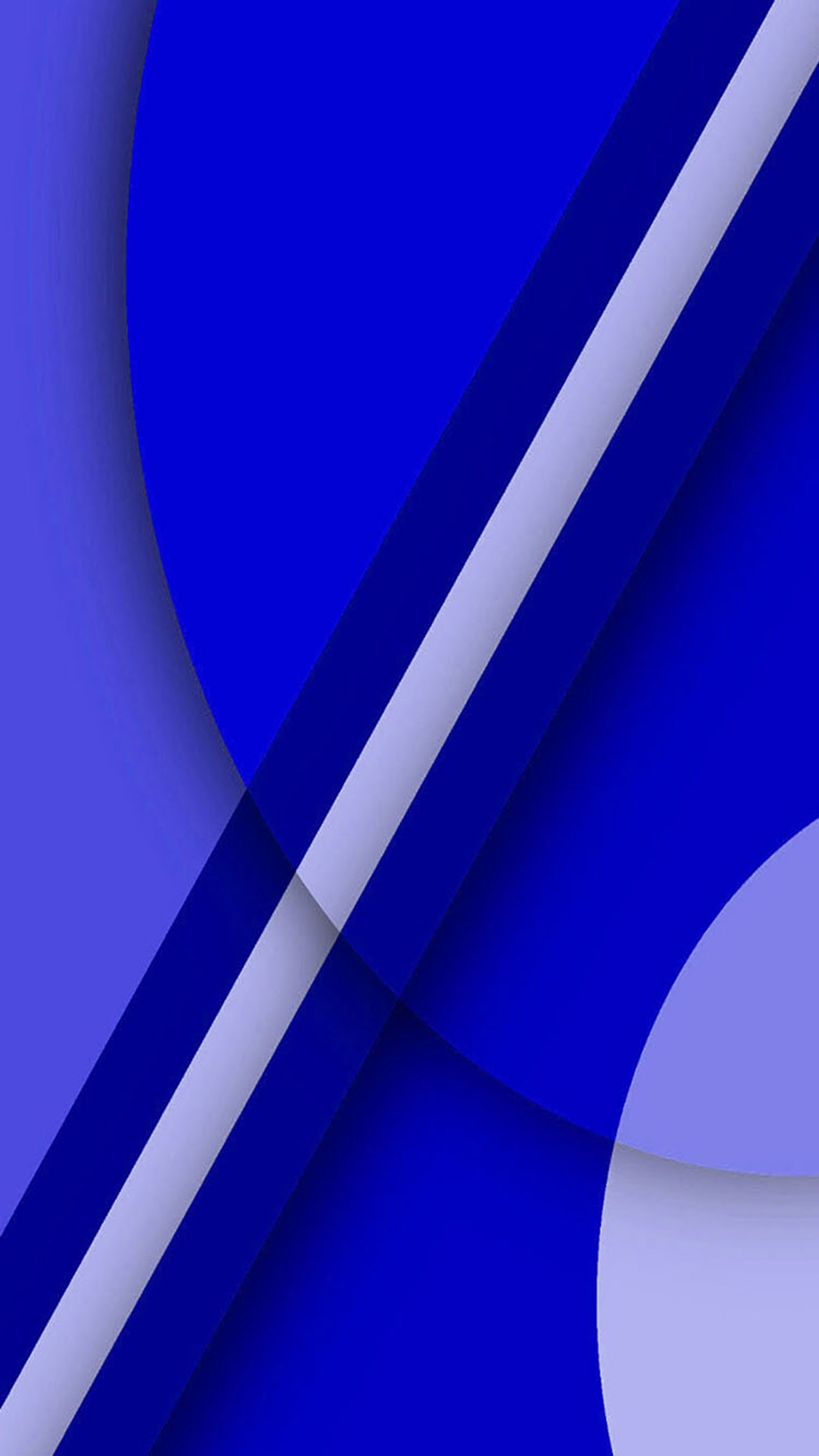 A close up of a cell phone with a blue background (abstract, design)