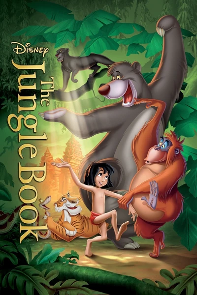 livro, disney, selva