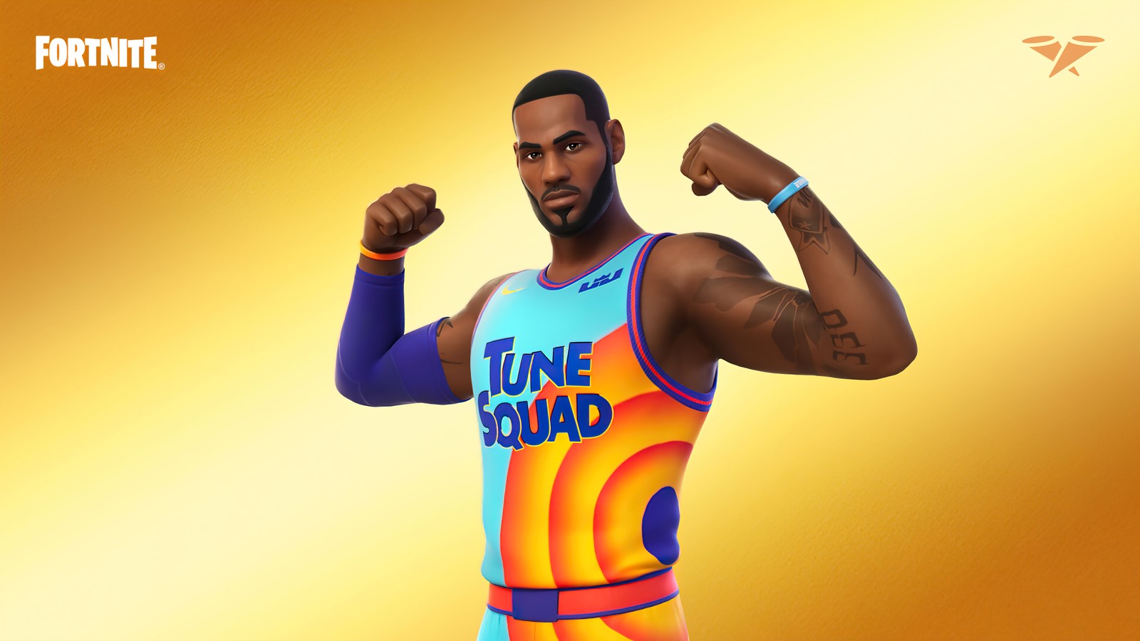 Téléchargez le fond d'écran lebron james, mélodie, escouade, fortnite, battle royale