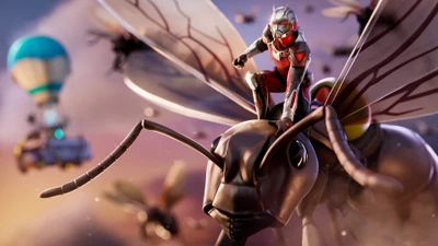 человек муравей, ant man, фортнайт, fortnite, кожа