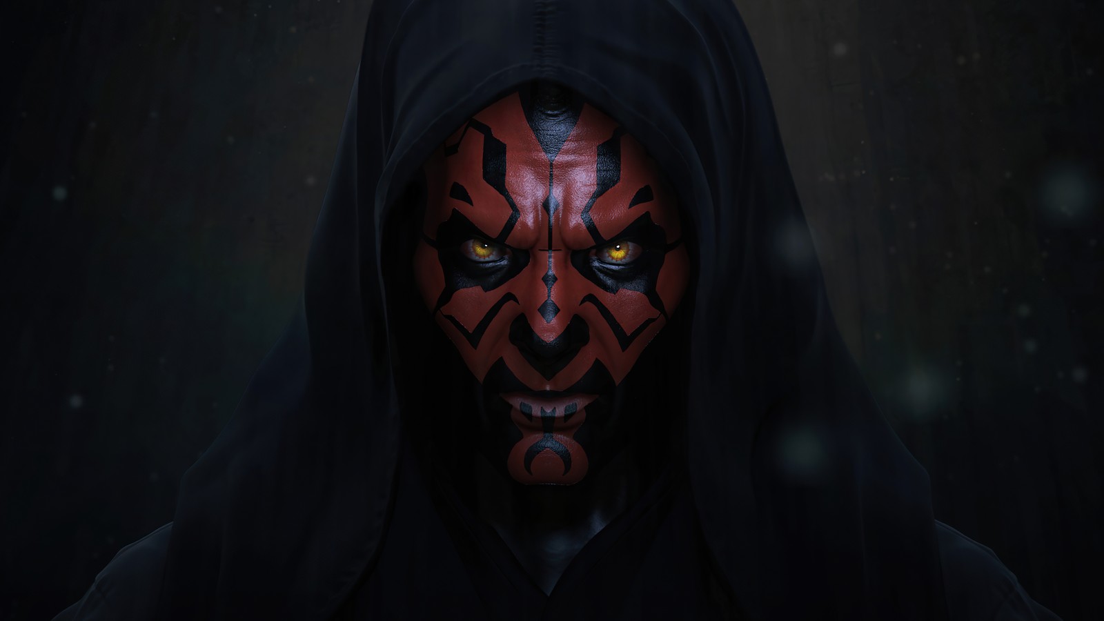 Скачать обои дарт мол, darth maul, звёздные войны, star wars, фэнтези