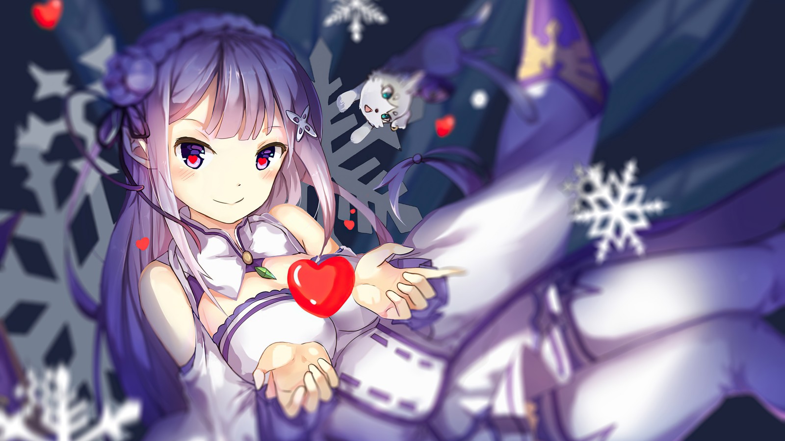 emilia, re zero, anime, re zero starting life in another world, re zero kara hajimeru isekai seikatsu Download Wallpaper