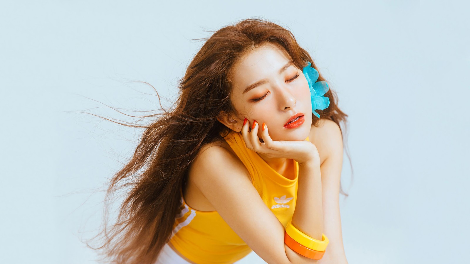 Скачать обои seulgi, kang seul gi, red velvet, повышение мощности, летняя магия