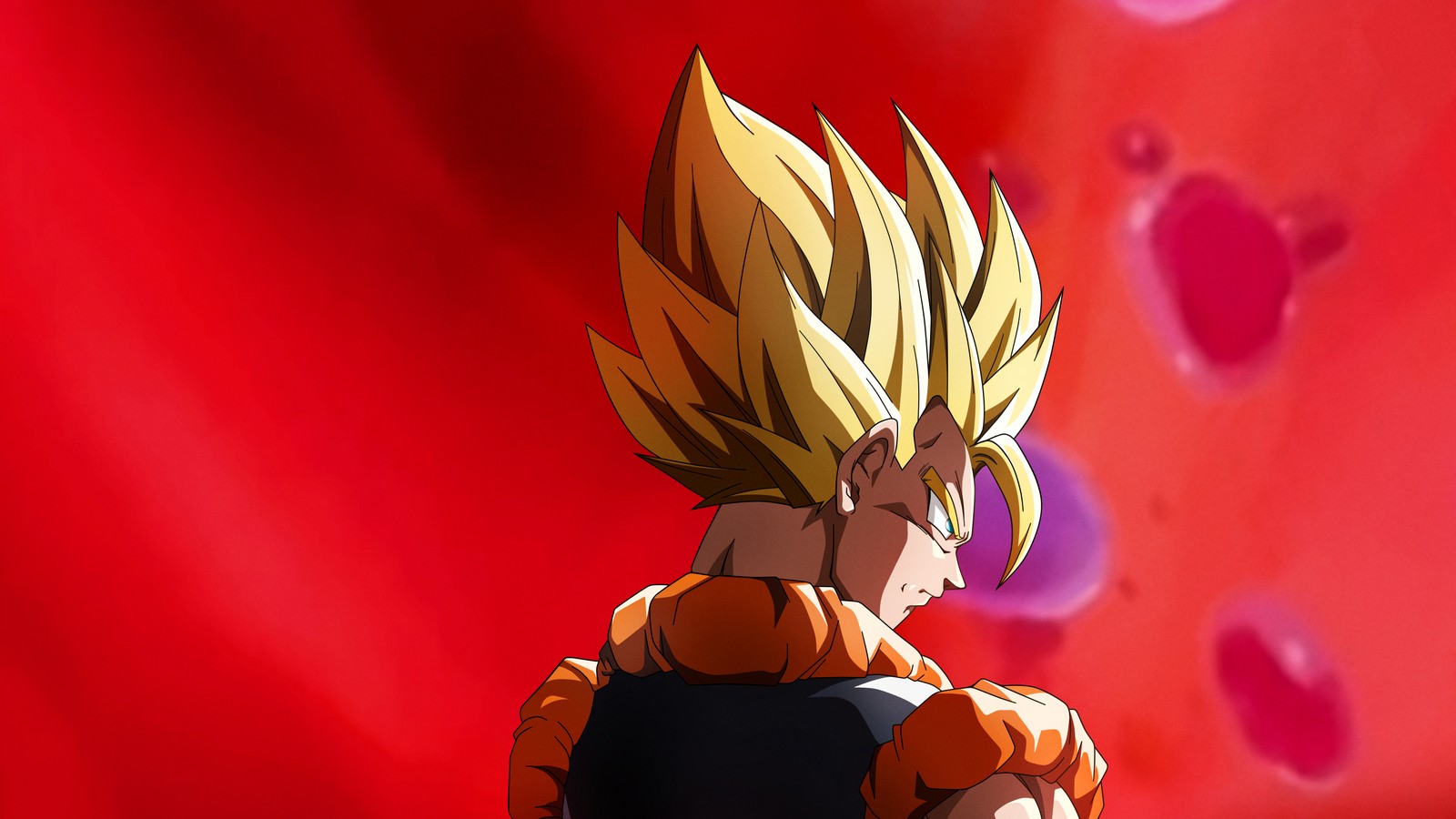 Descargar fondo de pantalla goku, vegeta, dragon ball, anime, caricatura