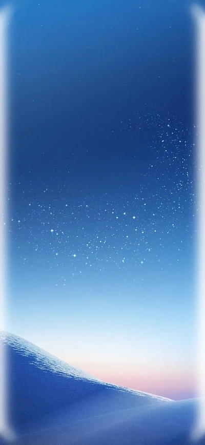 Horizonte estrelado: Papel de parede dinâmico Samsung Galaxy Note 9