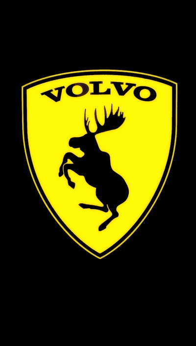 black, dark, elk, volvo, yellow