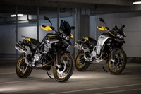 bmw f 850 gs, 40 ans dédition gs, 2020, vélos, fond décran 4k