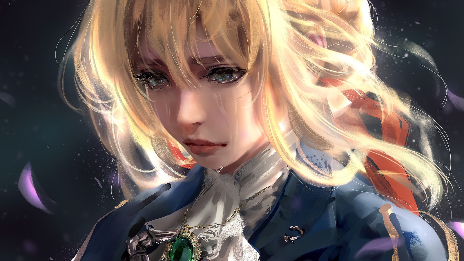 Скачать обои виолетта эвергарден, violet evergarden, аниме девочки, аниме, anime