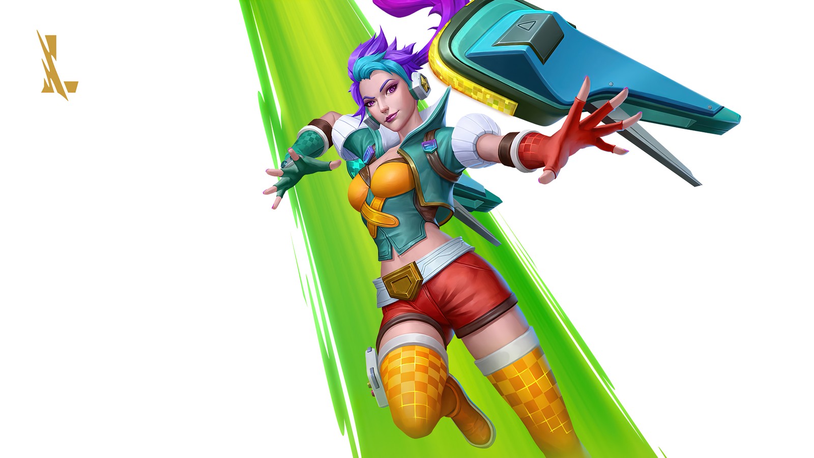 arcade, kaisa, league of legends, lol, video game wallpaper