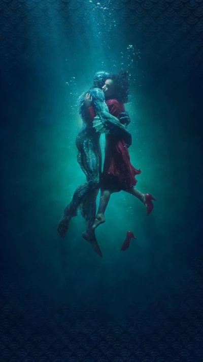 Enchanting Underwater Embrace: A Fantastical Dive into Love