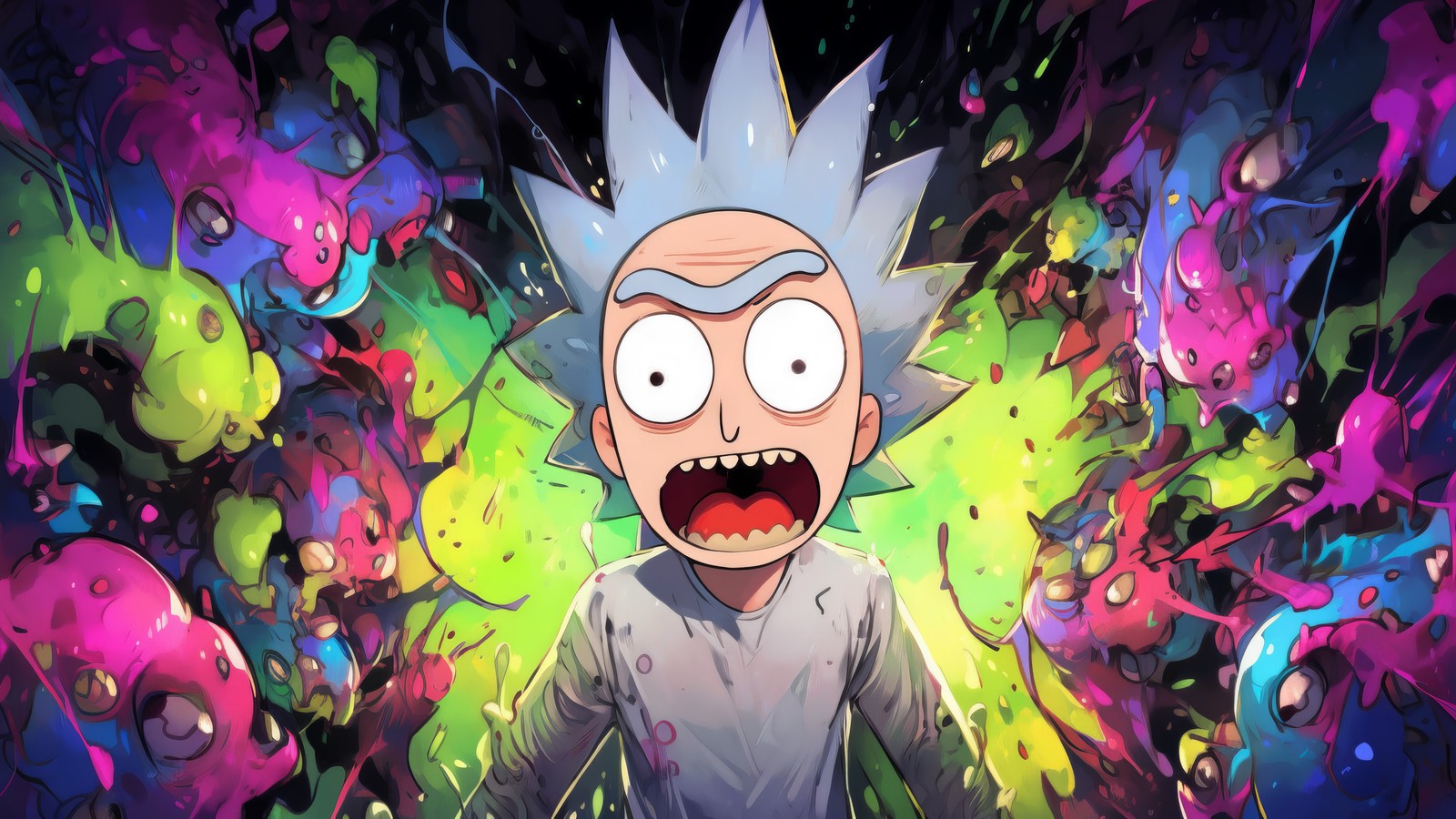 Baixar papel de parede rick sanchez, rick e morty, rick and morty, série de televisão, desenho animado