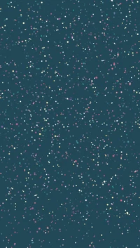 A starry night sky filled with colorful speckles, evoking a sense of wonder and exploration.