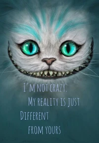 Gato de Cheshire: Abrazando una realidad diferente