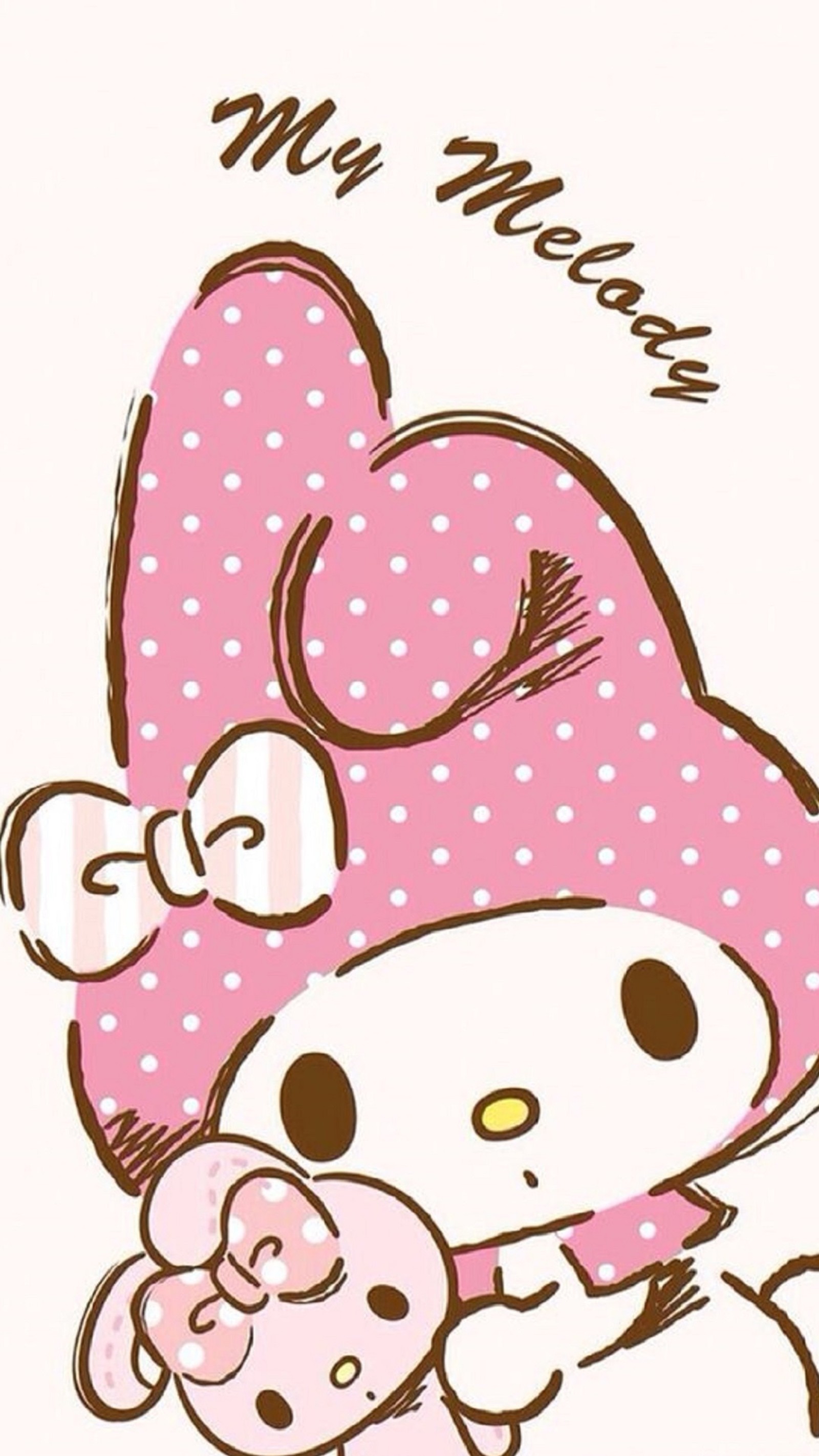 cartoon, my melody Download Wallpaper