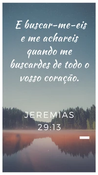 Encontrando Deus com todo o seu coração - Jeremias 29:13