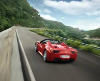 458, voiture, voitures, race, roadster