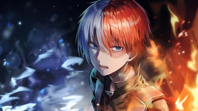 Shoto Todoroki: Die Dualität von Feuer und Eis