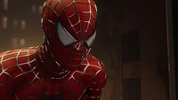 superhéroe, spider man homecoming, película, rojo, miles morales