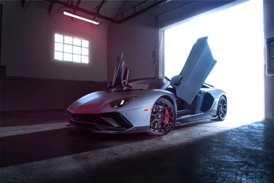 lamborghini aventador, 2022, 5k, 8k, машины