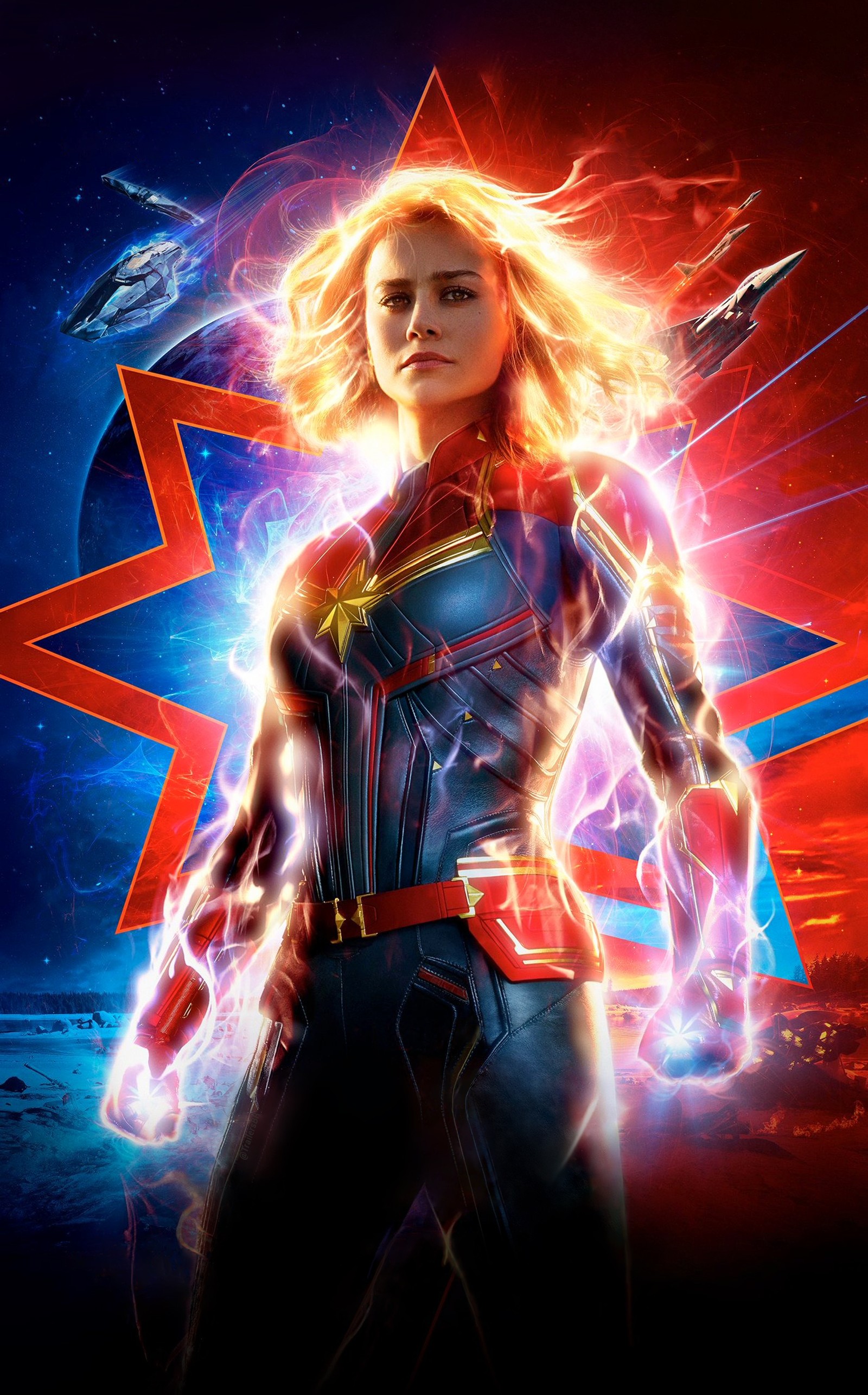 Capitana marvel se une a los vengadores (capitana marvel, captain marvel, carol danvers, universo cinematográfico de marvel, marvel cinematic universe)