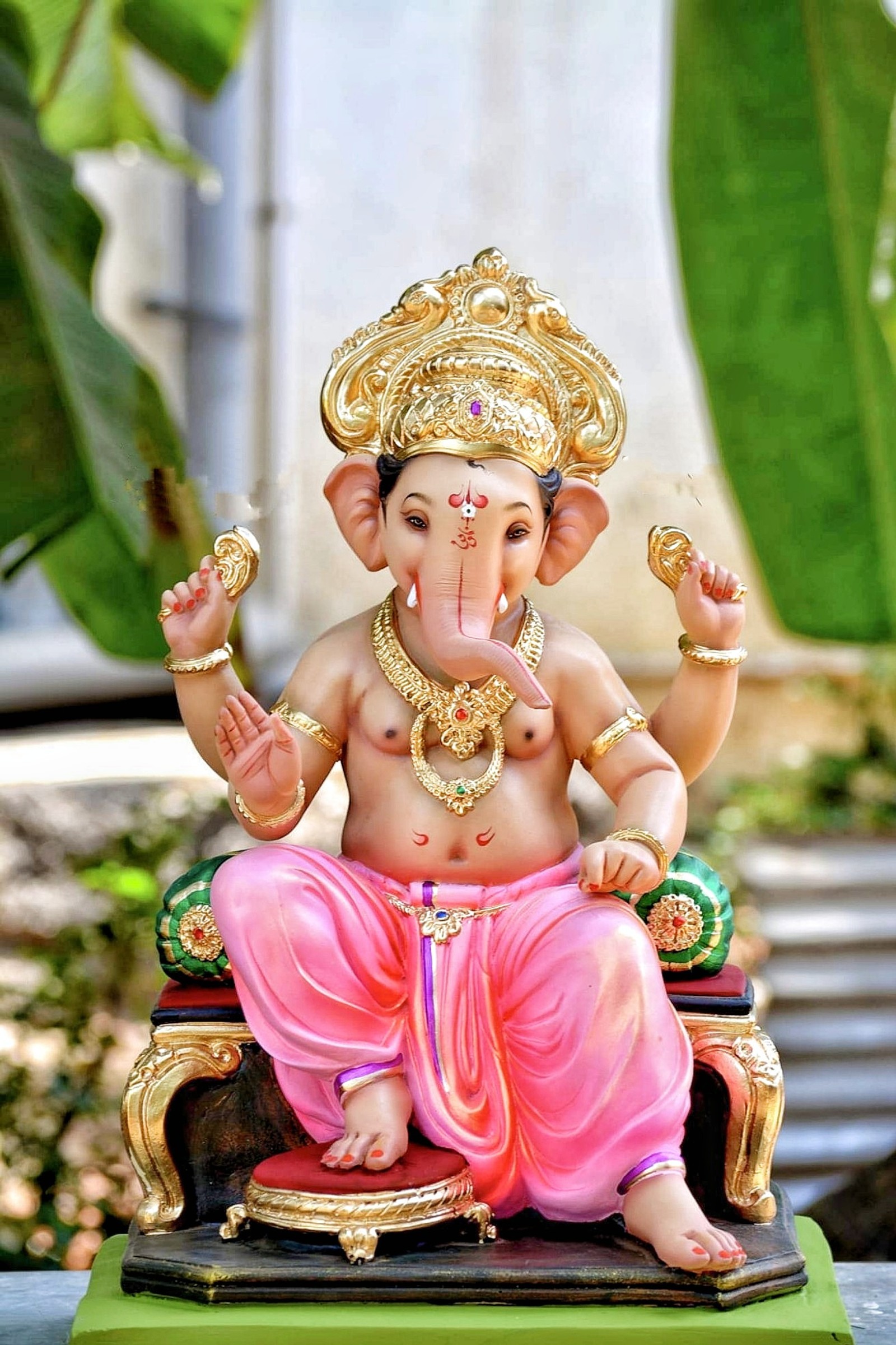 Скачать обои ганеша, ganesha, ганпати баппа, ganpati bappa