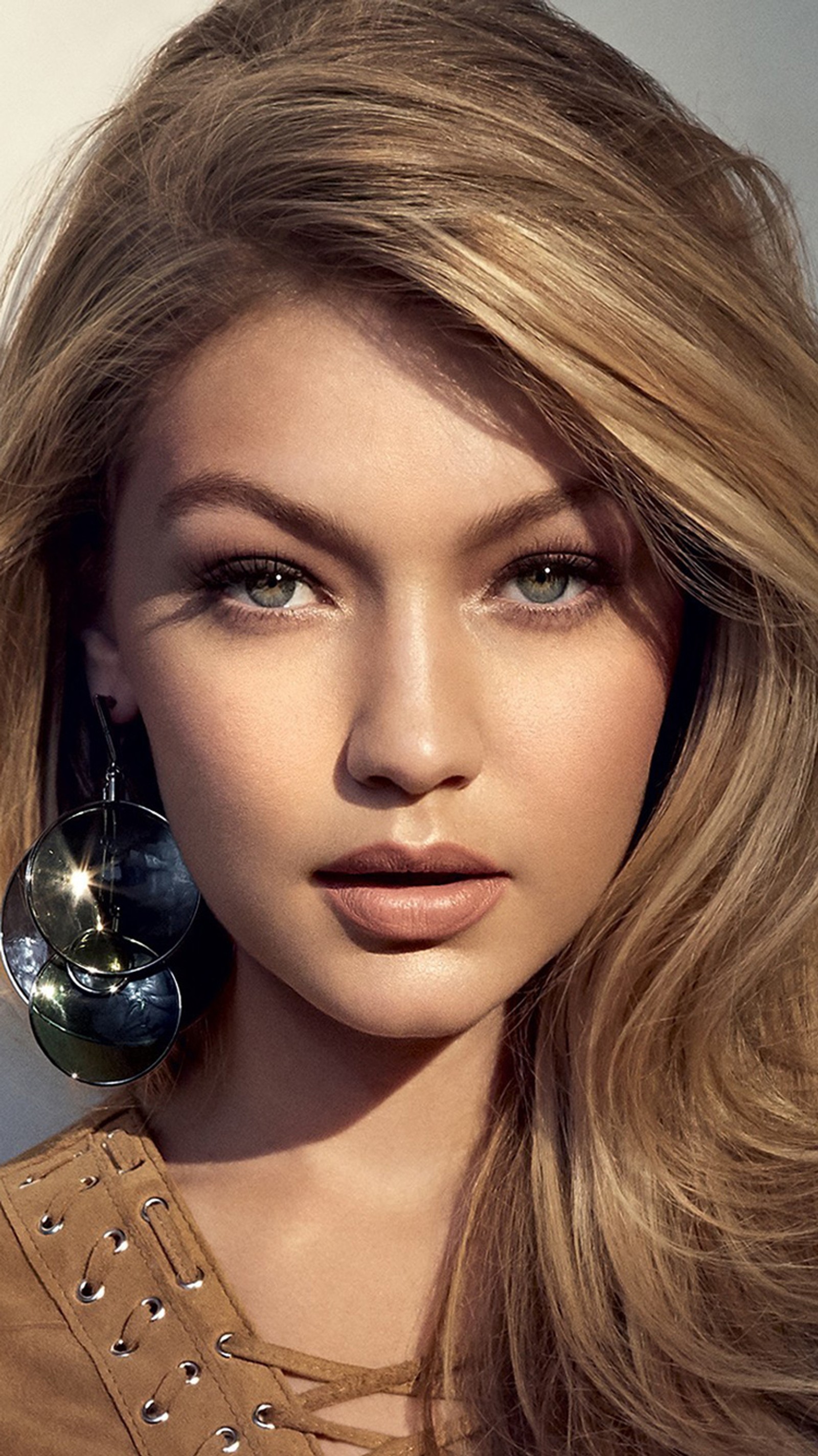 Скачать обои красота, блондинка, джиджи хадид, gigi hadid, девочка