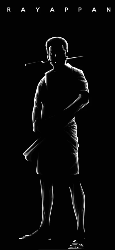 Silhouette of Rayappan: The Hero of Bigil