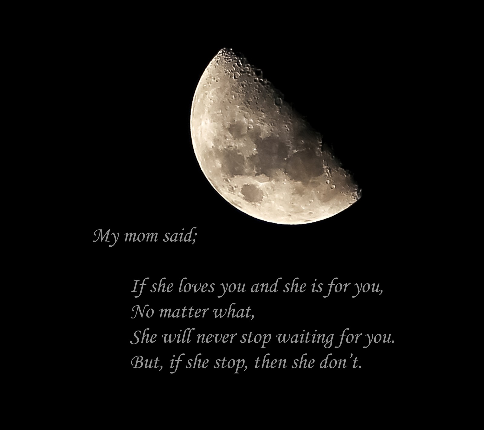 loves, moon, mothers, quotes wallpaper