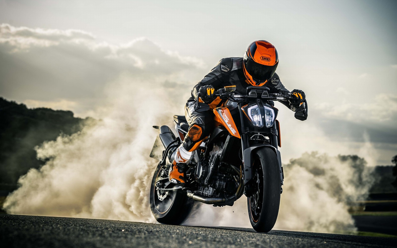 ktm, motorcycle, motorcycling, stunt performer, motorcycle racer wallpaper