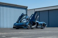 McLaren Speedtail: Гибридный спортивный автомобиль 2021 года с культовыми дверями, открывающимися вверх