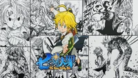 Meliodas aus Nanatsu no Taizai: Eine Dynamische Visuelle Präsentation