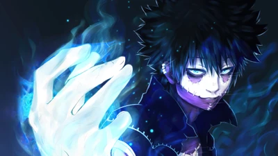 Dabi de Mi héroe academia: Abrazando llamas y sombras