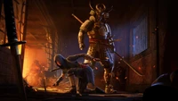 Yasuke y Shinobi: Un choque de sombras en Assassin's Creed