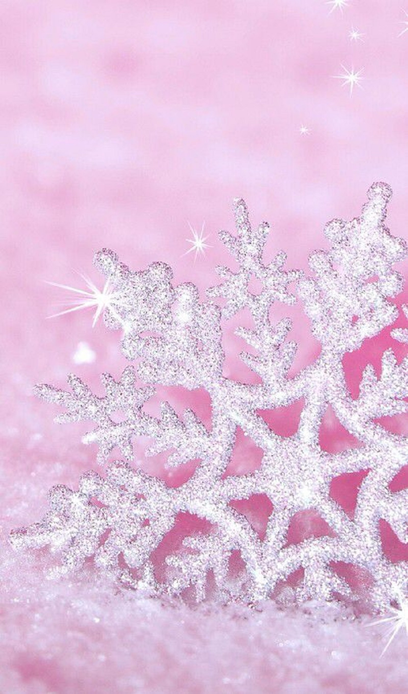 Descargar fondo de pantalla navidad, rosa, snowfl, ak, nieve