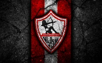 Logo de Zamalek SC sobre un fondo texturizado