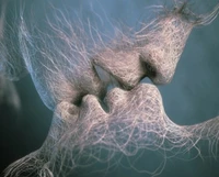 Intricate Connection: A Visual Embrace of Love