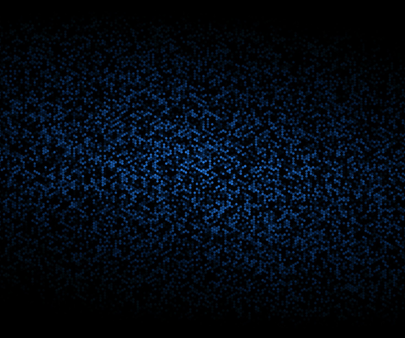 A dark blue background with small dots and a black background (abstract, black, blue)