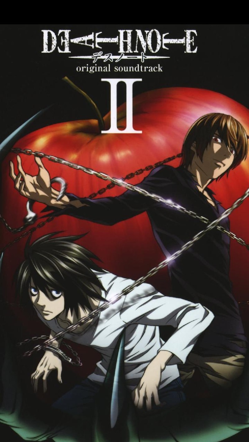 Death note ii оригинальный саундтрек (аниме, anime, чёрный, смерть, hd)