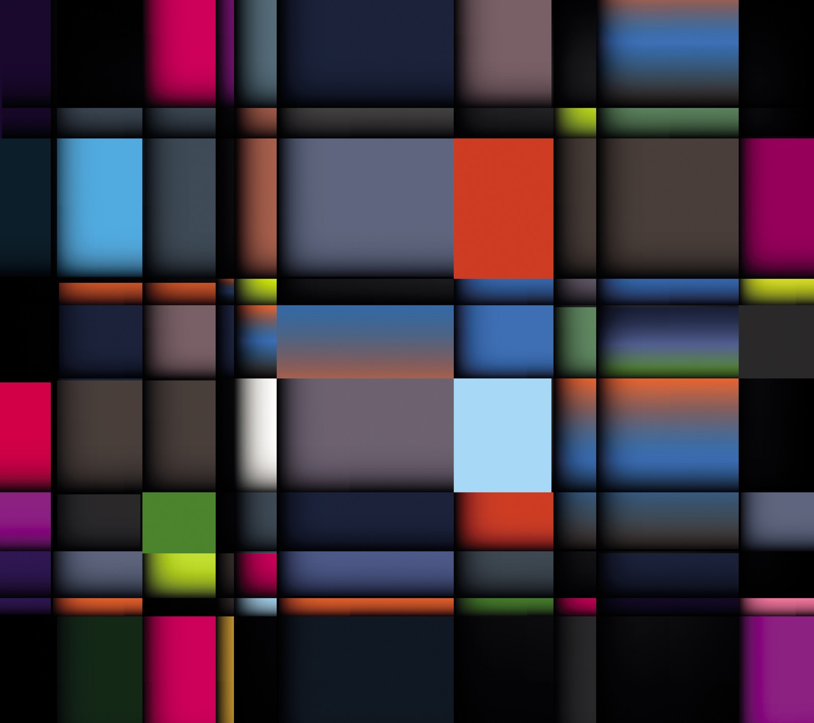 A close up of a colorful abstract background with squares (3d, abstract, geometric, squares)