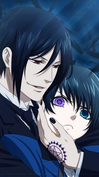 black butler, sebastian wallpaper