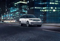 2022 Range Rover Autobiography in Urban Nightscape