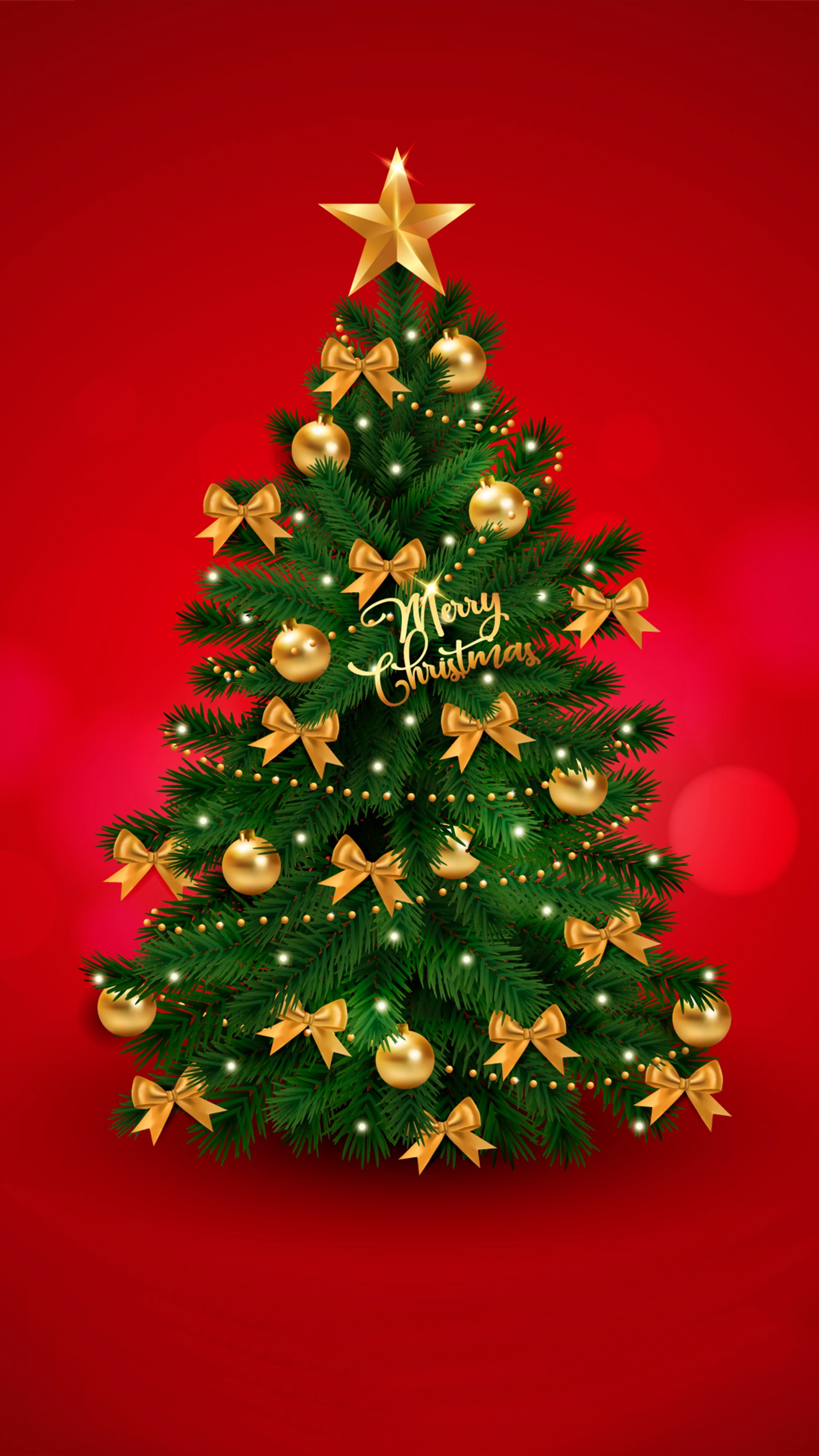 christmas, christmas tree, santa claus, holiday, tree wallpaper